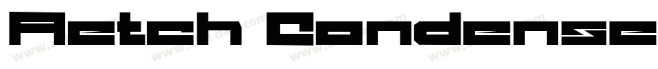 Fletch Condensed Italic字体转换